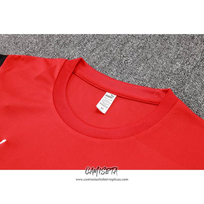 Chandal del AC Milan 2023-2024 Manga Corta Rojo